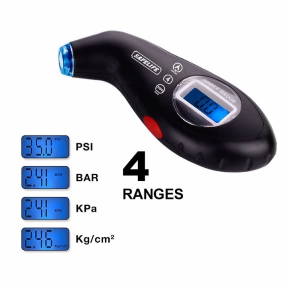 SAFELIFE Digital Tire Pressure Gauge - Picture 3 of 9
